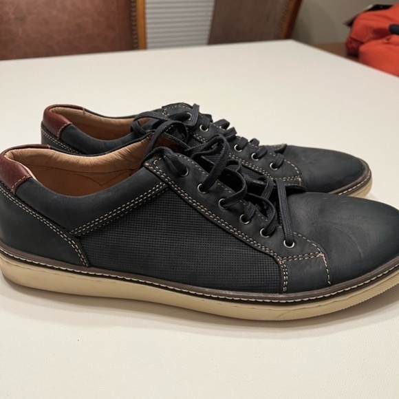 EUC Men's Johnston & Murphy McGuffey Plain‎ Toe Leather Size 12M MSRP $99🔥🔥 - Picture 1 of 9